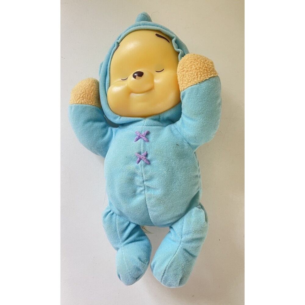 Fisher Price Winnie The Pooh Dream Glow Light Up Musical Baby Plush Toy 2003 EUC